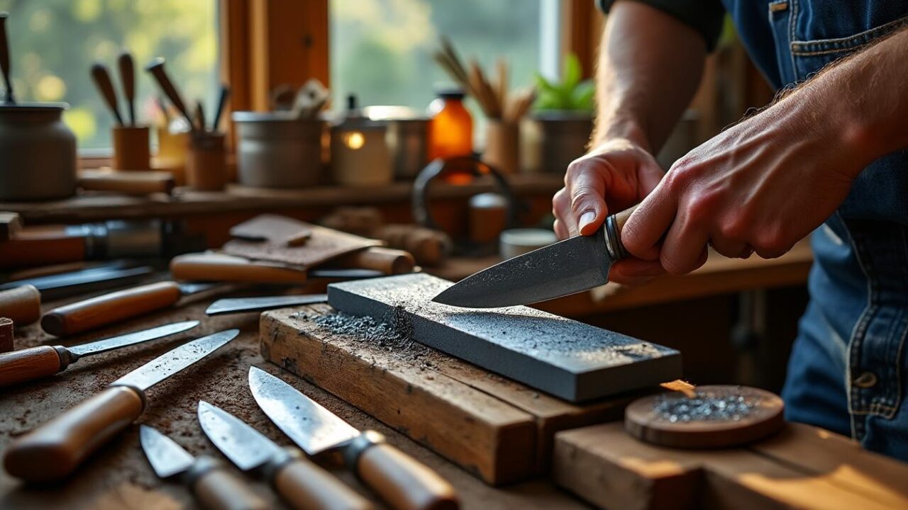 Aiguisage et entretien : faire durer son matériel 20 ans