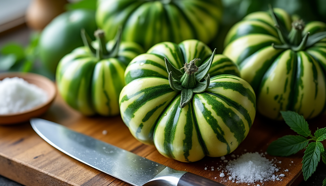 explorez des recettes gourmandes et originales mettant à l'honneur les tomates vertes pour des plats savoureux et pleins de fraîcheur.