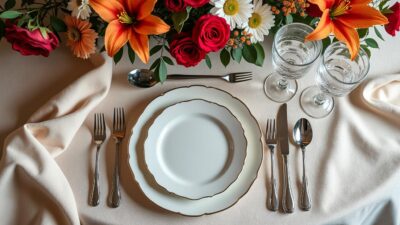 apprenez à dresser une table élégante en disposant correctement couverts, verres, nappage et fleurs pour un repas réussi et convivial.