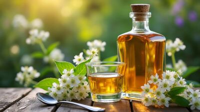 découvrez l'élixir floral, une délicieuse liqueur à base de fleurs de sureau, aux arômes subtils et bienfaisants, idéale pour sublimer vos moments gourmands.