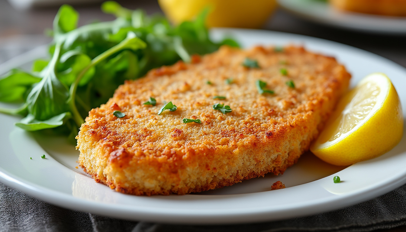 découvrez l'escalope milanaise, un plat gourmand et savoureux qui plaît aussi bien aux petits qu'aux grands. une recette simple et délicieuse à partager en famille.