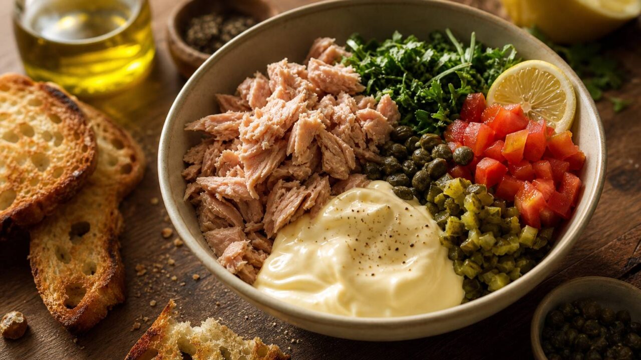 Apéro Express : Délicieux Thon Mayonnaise en Un Clin d’Œil