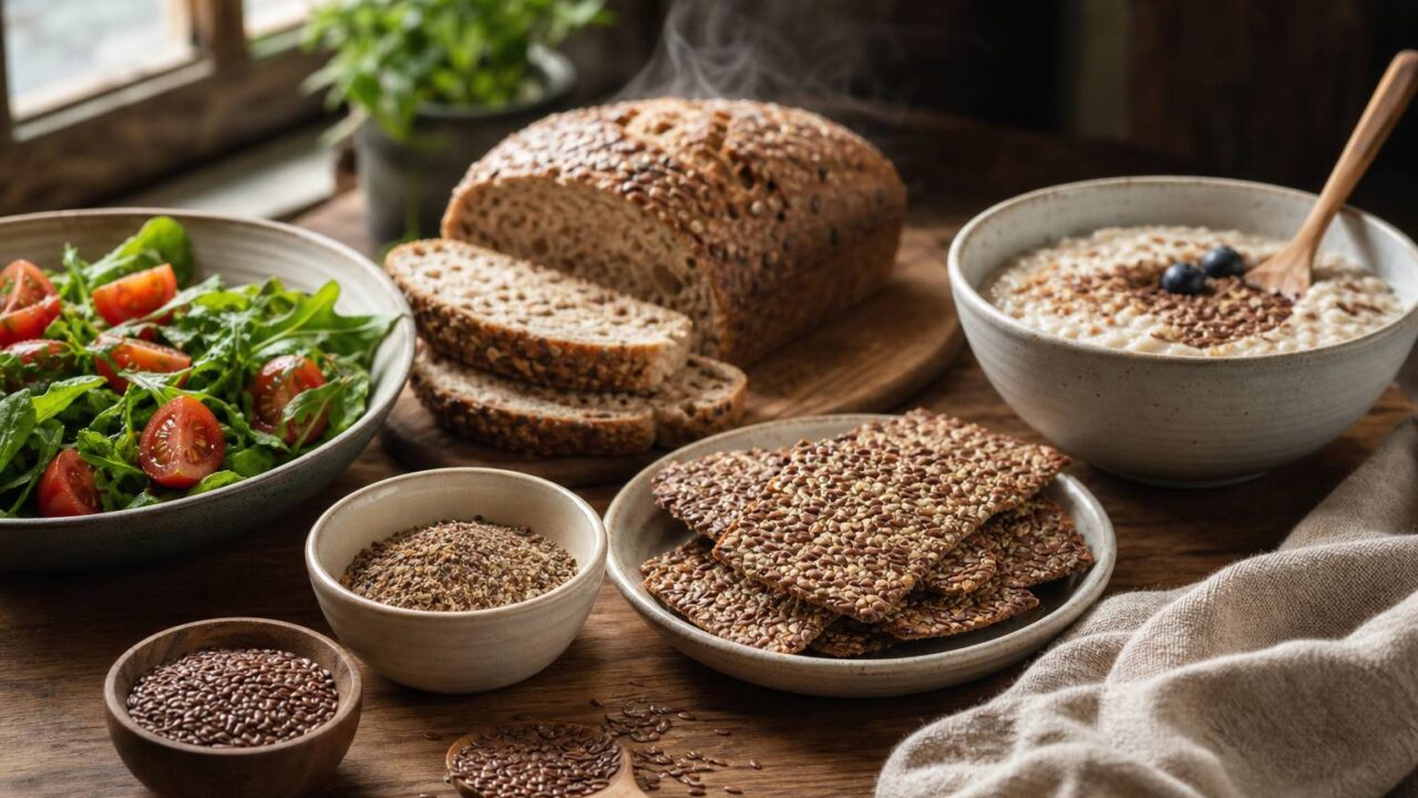 Découvrez toutes nos délicieuses recettes à base de graines de lin