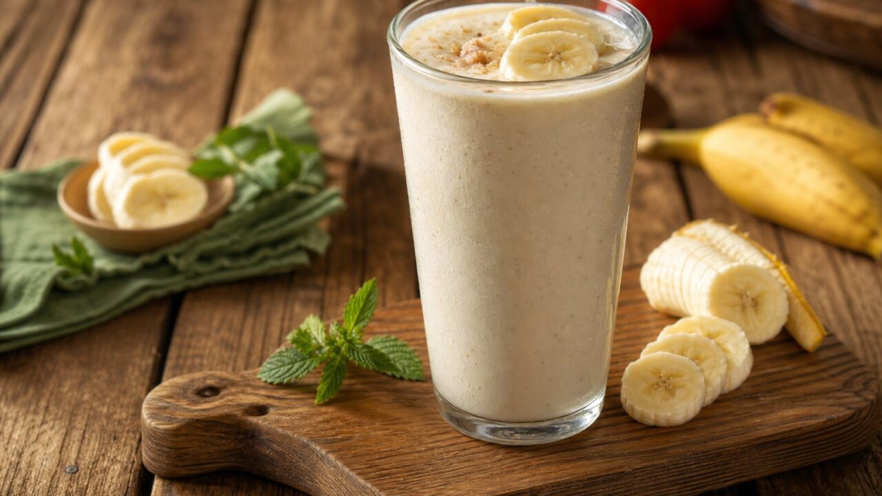 Milkshake à la banane : la recette express et gourmande