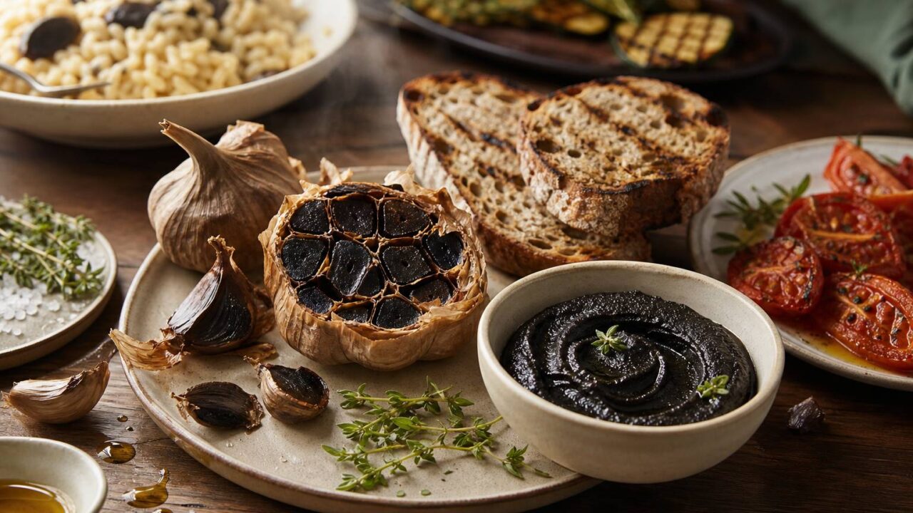 Découvrez un éventail savoureux de recettes pour sublimer l&rsquo;ail noir