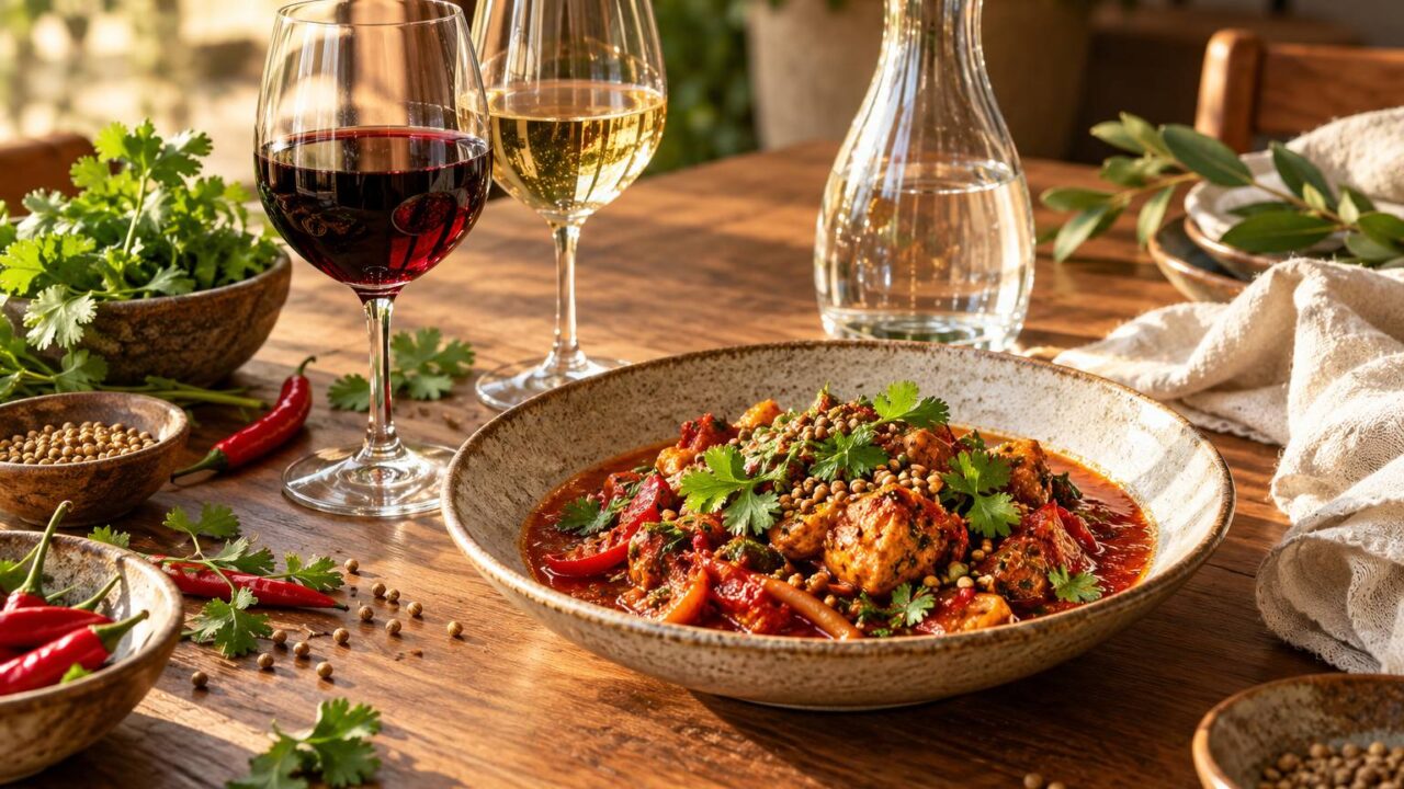 Accorder un vin avec un plat épicé sans écraser les saveurs